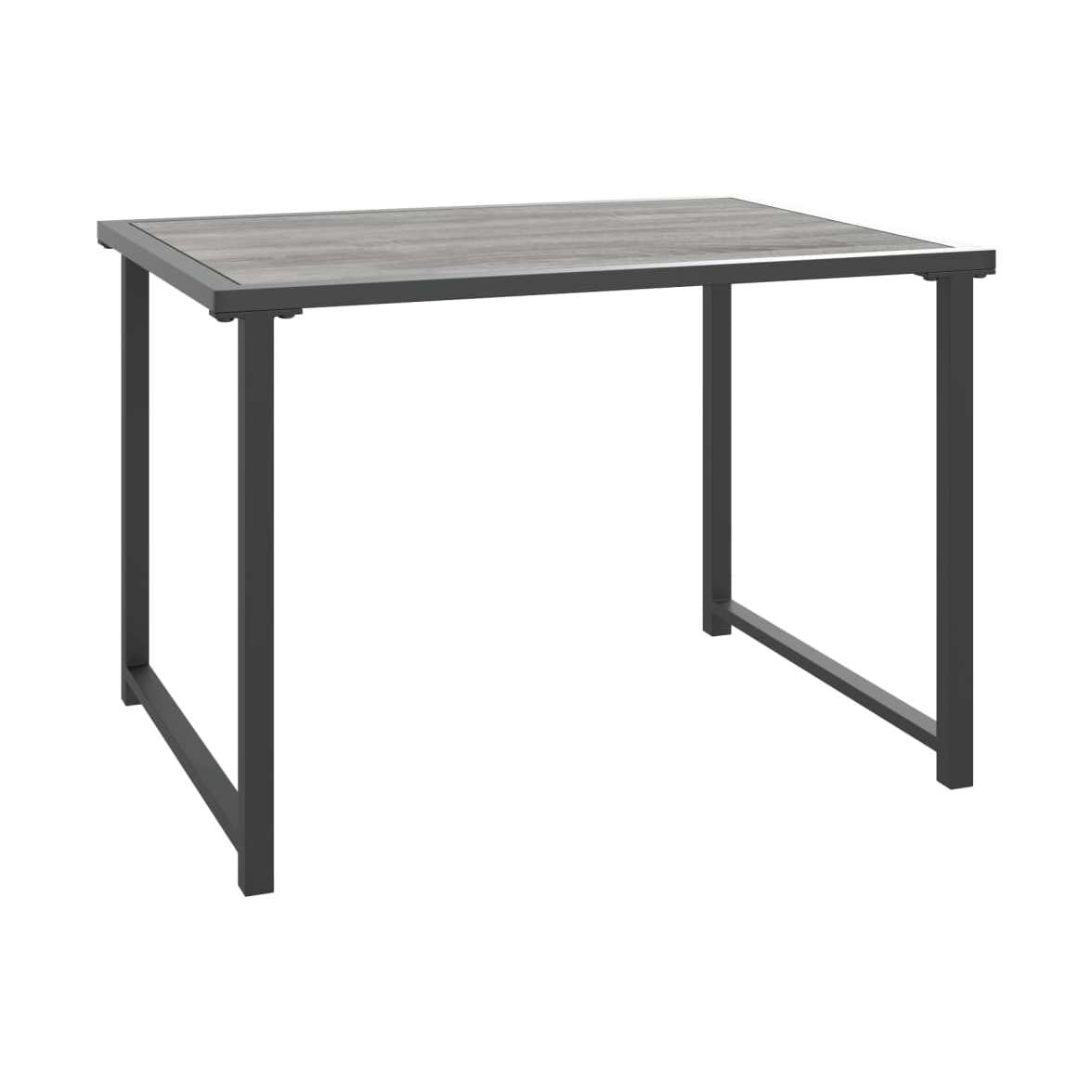 Mesa De Jardín De Acero Gris Antracita 55X40X37 Cm