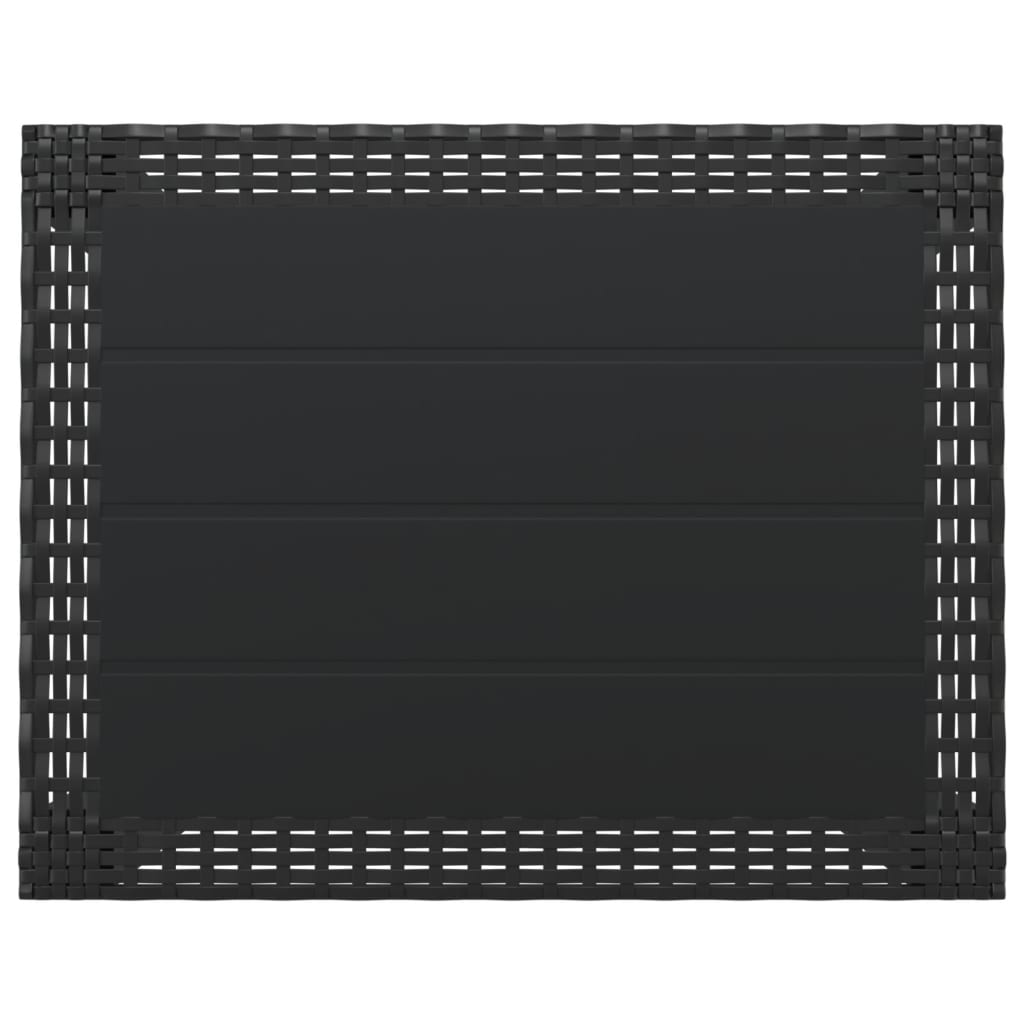 Mesa De Jardín Pp Gris 59X47X40 Cm