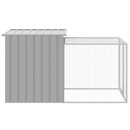 Jaula Para Gallinas Con Corral, , , Acero Galvanizado