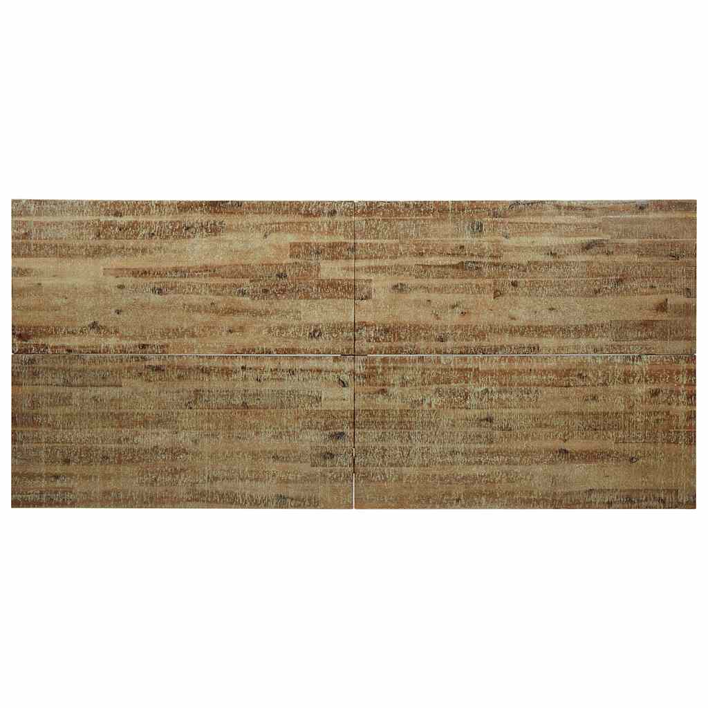 Mesa De Comedor Madera Maciza De Acacia 200X90X75 Cm
