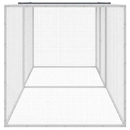 Jaula Para Gallinas Con Techo De Acero Galvanizado