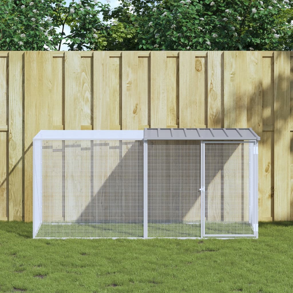 Jaula Para Gallinas Con Techo De Acero Galvanizado