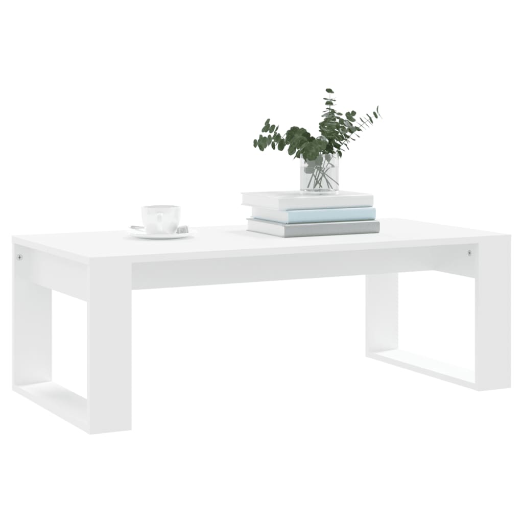 Mesa De Centro Madera De Ingeniería 102X50X35 Cm