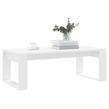 Mesa De Centro Madera De Ingeniería 102X50X35 Cm