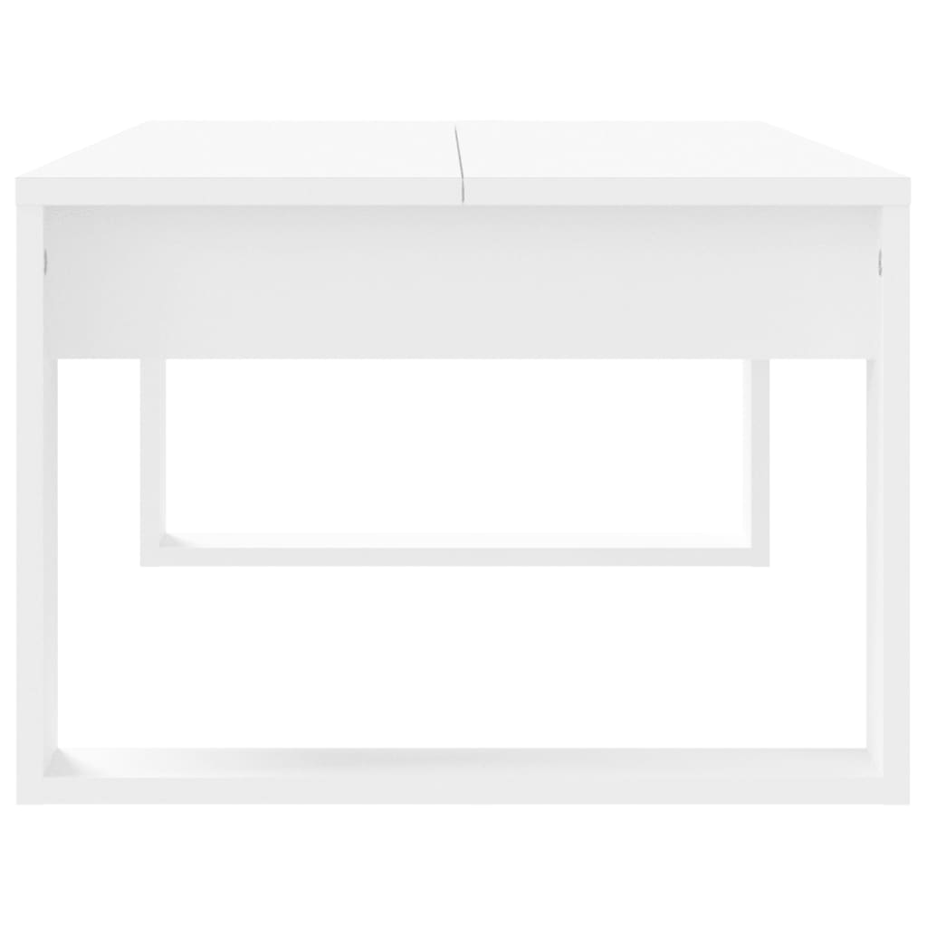 Mesa De Centro Madera De Ingeniería 102X50X35 Cm