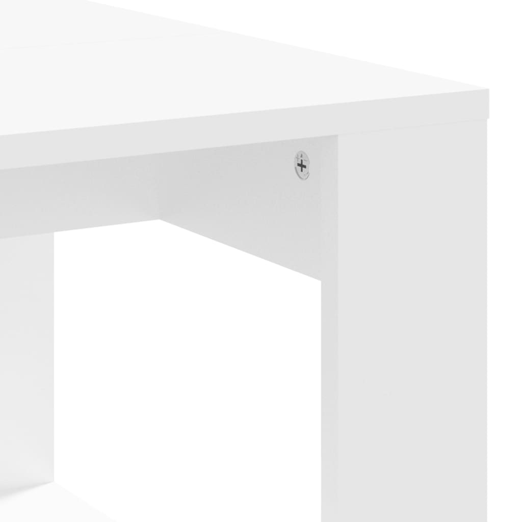 Mesa De Centro Madera De Ingeniería 102X50X35 Cm