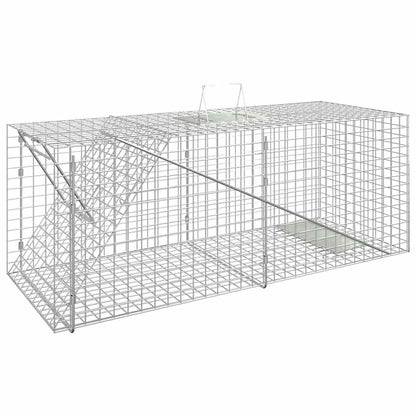 Trampa Para Animales 64,5X25X26,5 Cm Hierro Galvanizado