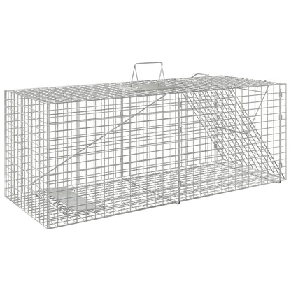 Trampa Para Animales 64,5X25X26,5 Cm Hierro Galvanizado