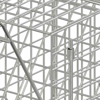 Trampa Para Animales 64,5X25X26,5 Cm Hierro Galvanizado