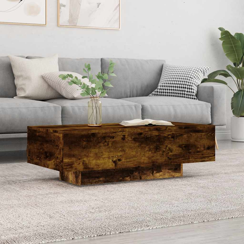 Mesa De Centro Madera Ingeniería 100X49,5X31 Cm