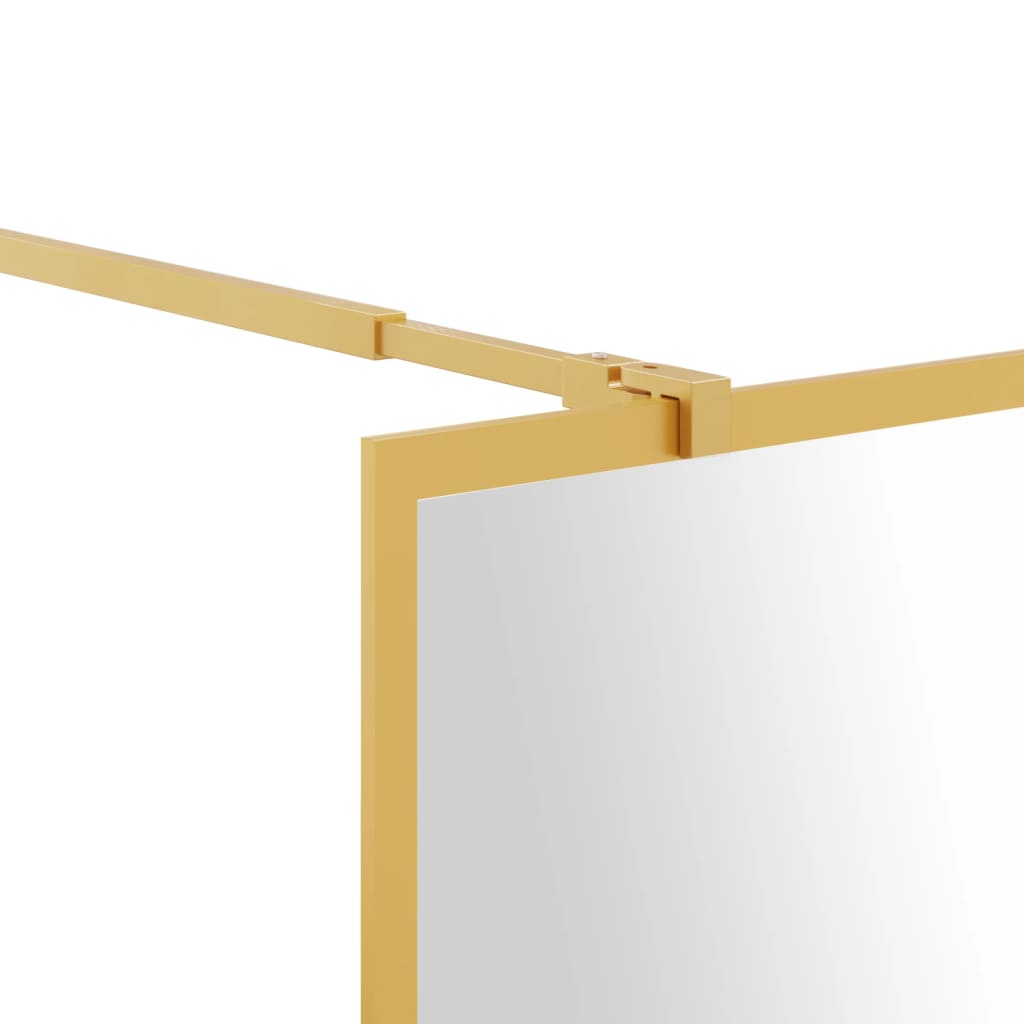 Mampara Puerta De Ducha Vidrio Transparente Esg 90X195Cm