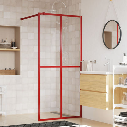 Mampara Puerta De Ducha Vidrio Transparente Esg 90X195Cm