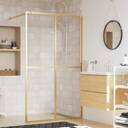 Mampara Puerta De Ducha Vidrio Transparente Esg 90X195Cm