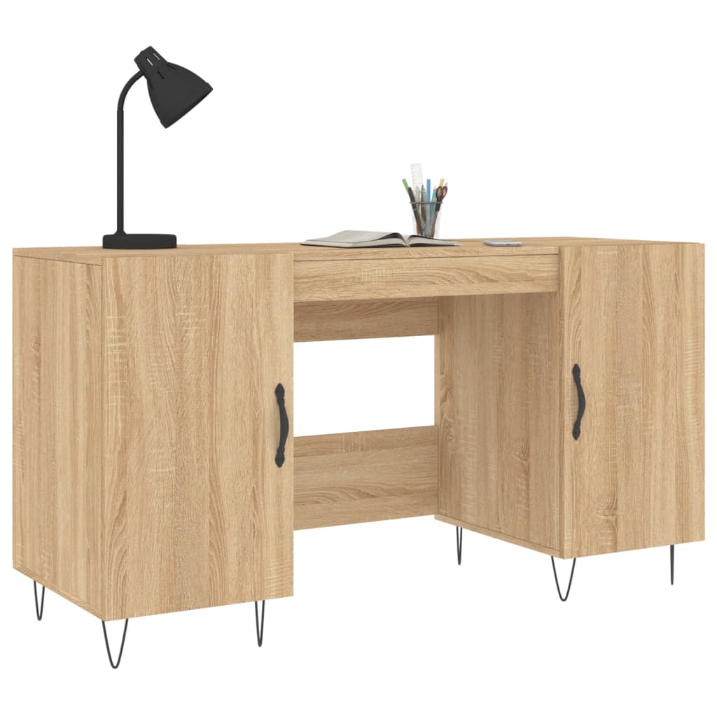 Escritorio Madera De Ingeniería 140X50X75 Cm