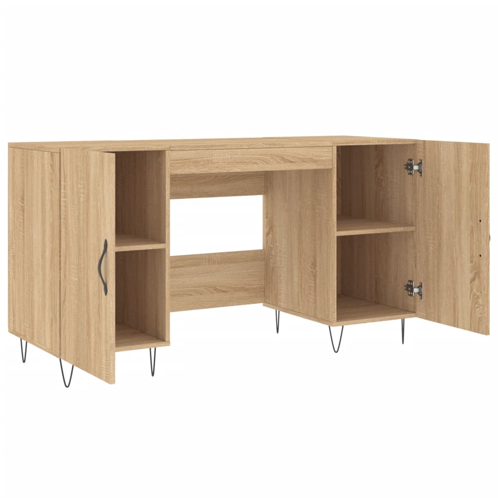 Escritorio Madera De Ingeniería 140X50X75 Cm