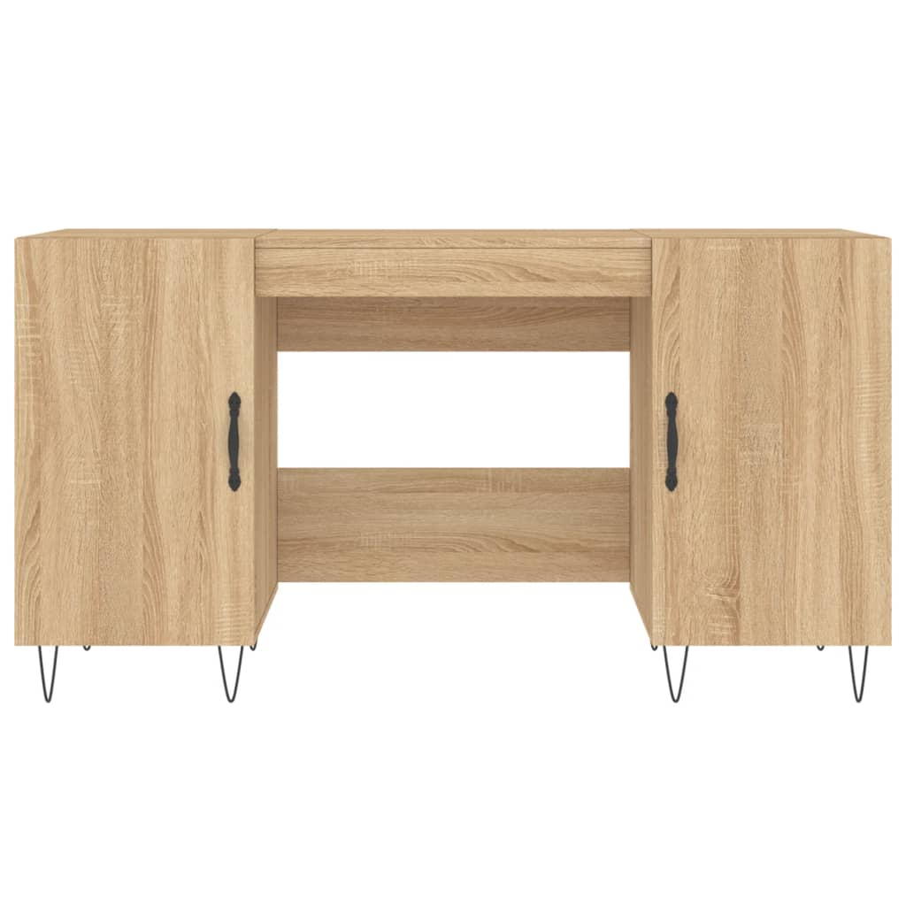 Escritorio Madera De Ingeniería 140X50X75 Cm