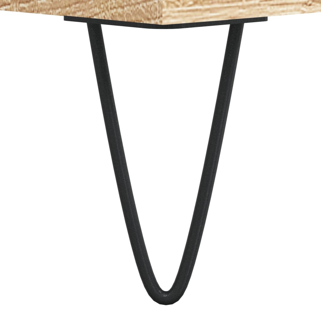 Escritorio Madera De Ingeniería 140X50X75 Cm