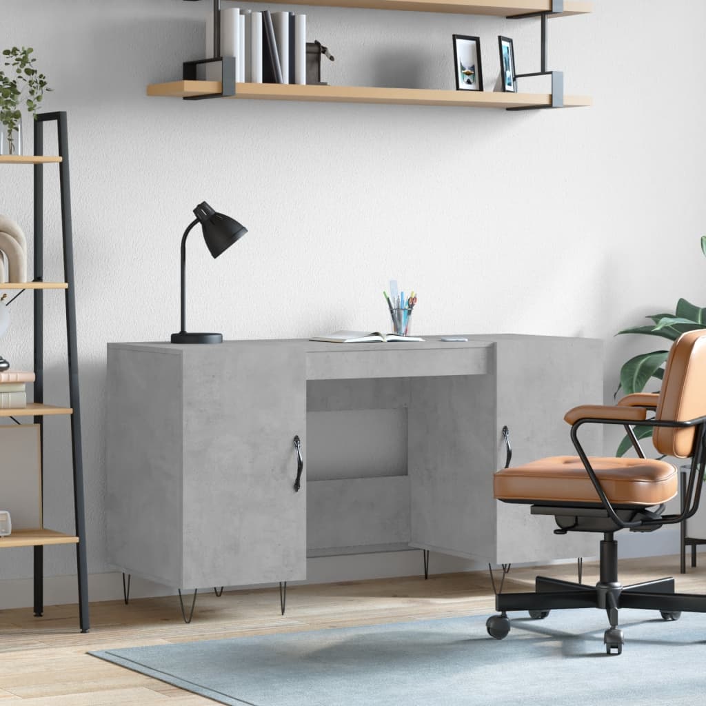 Escritorio Madera De Ingeniería 140X50X75 Cm