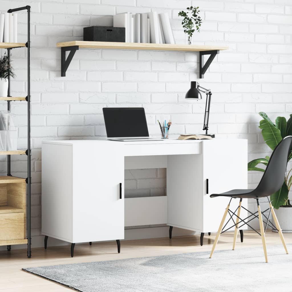Escritorio Madera De Ingeniería 140X50X75 Cm