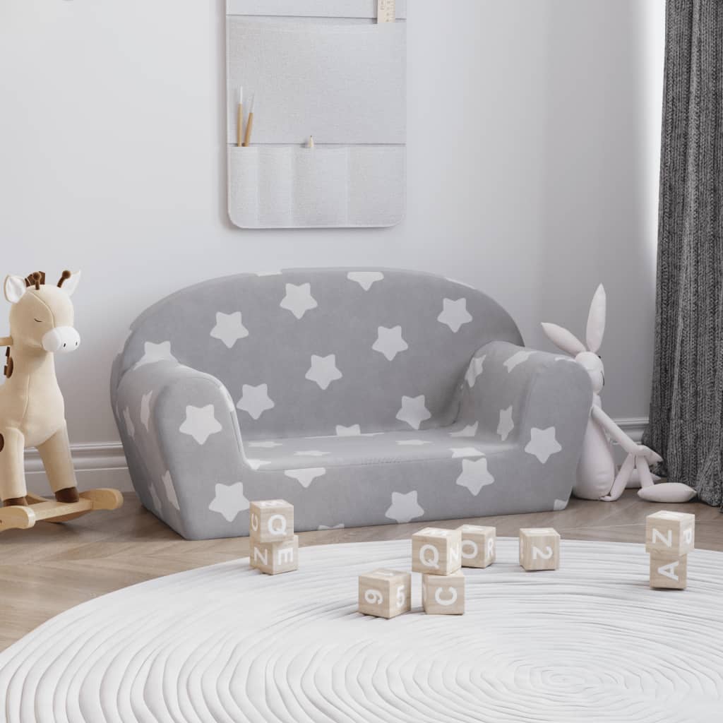 Sofá Para Niños Felpa Suave