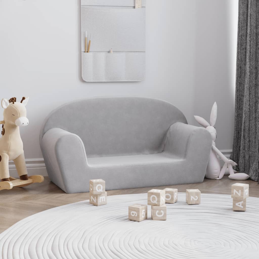 Sofá Para Niños Felpa Suave