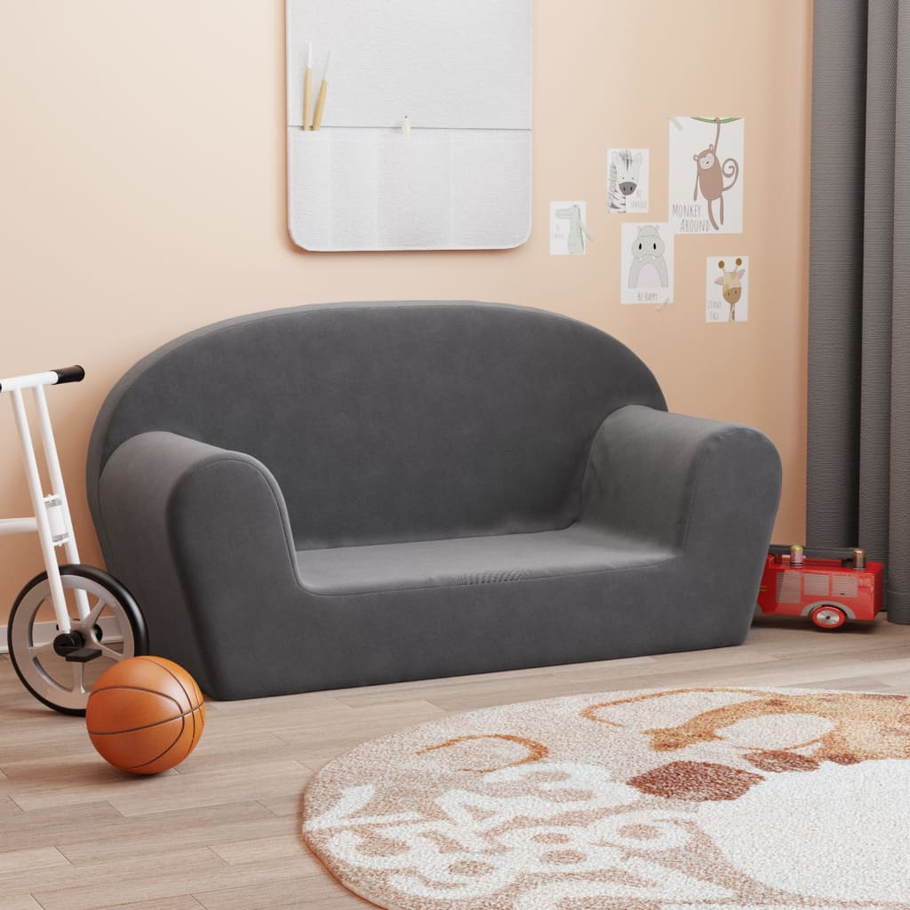 Sofá Para Niños Felpa Suave