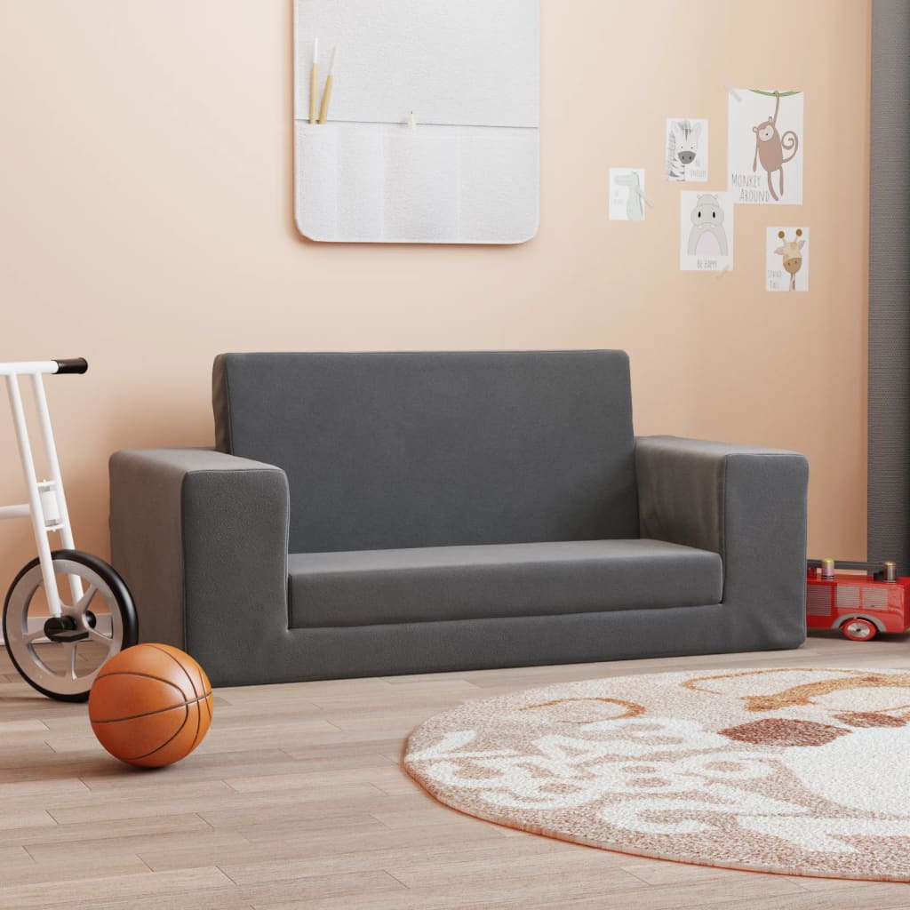Cama Infantil Felpa Suave Color