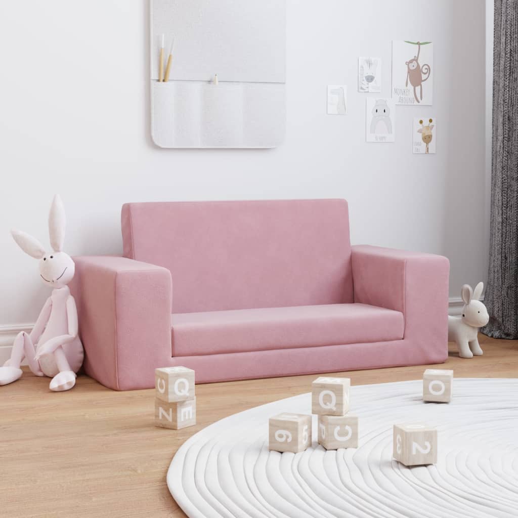 Cama Infantil Felpa Suave Color