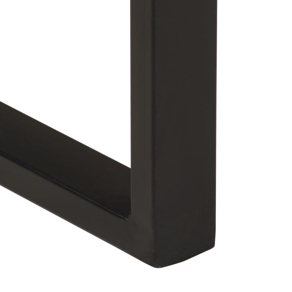 Mesa De Comedor Madera Maciza De Mango 110X55X75 Cm