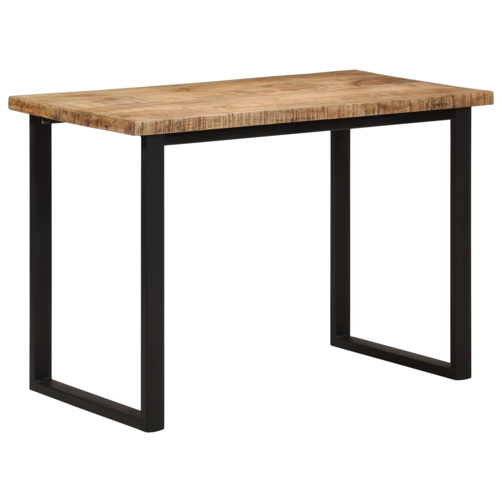 Mesa De Comedor Madera Maciza De Mango 110X55X75 Cm