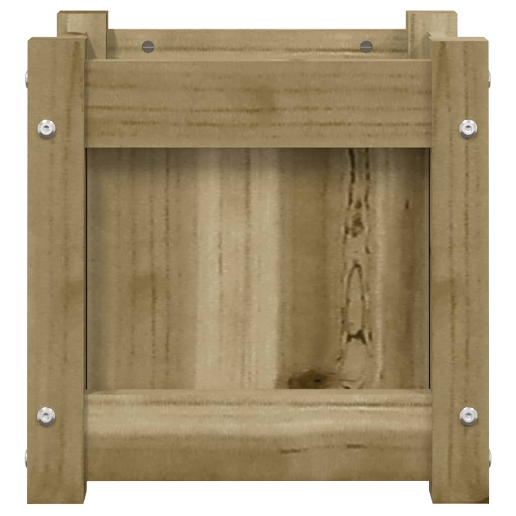 Jardineras De Exterior 2 Unidades Madera Impregnada De Pino