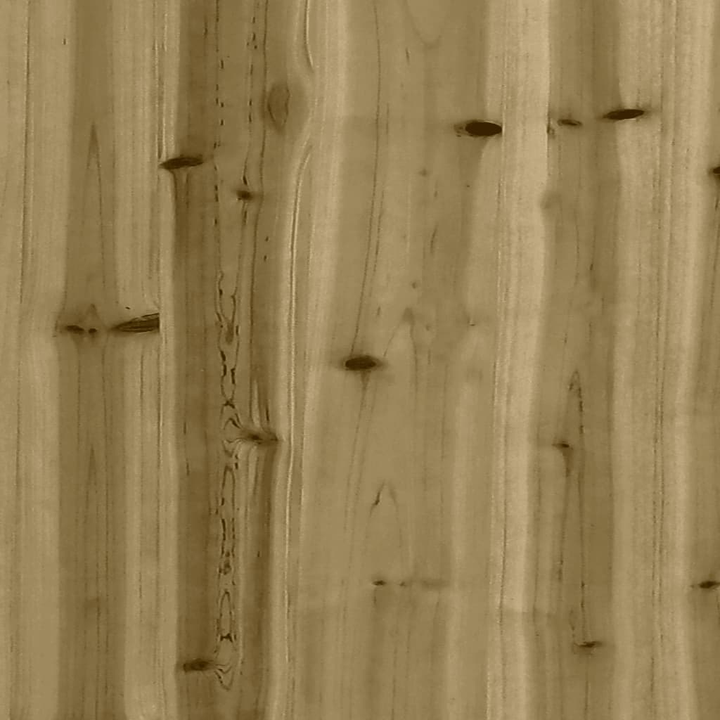 Jardineras De Exterior 2 Unidades Madera Impregnada De Pino