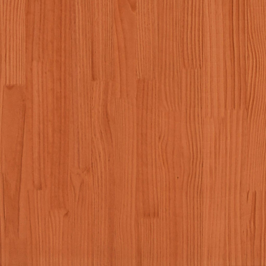 Jardineras De Exterior 2 Uds Madera Maciza De Pino Cera