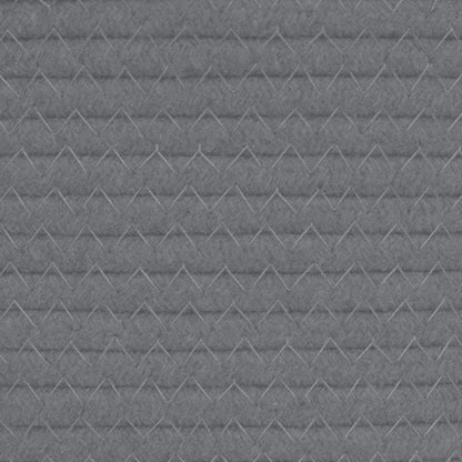 Cesta De Almacenaje Algodón Y Blanco Ø