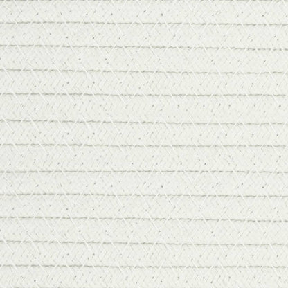 Cesta De Almacenaje Algodón Y Blanco Ø49X65 Cm