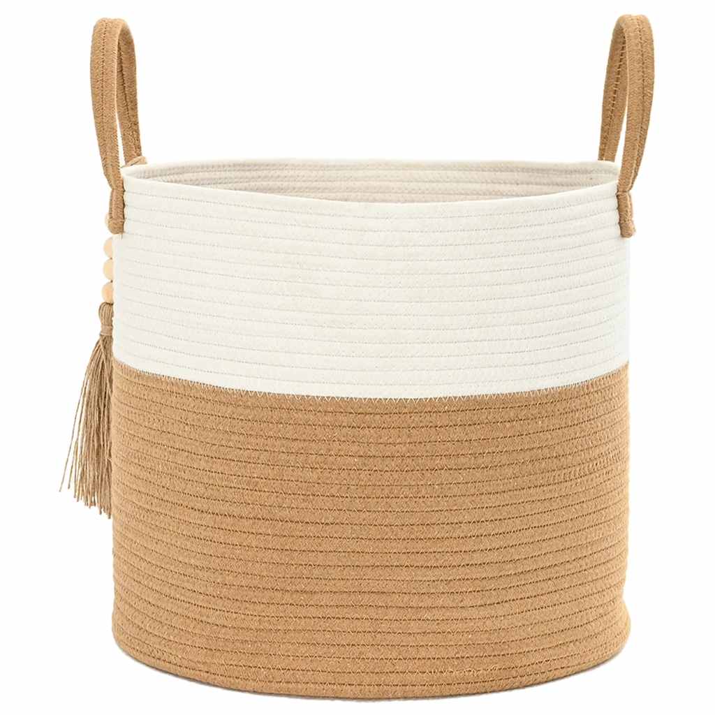 Cesta De Almacenaje Algodón Ø40X35 Cm