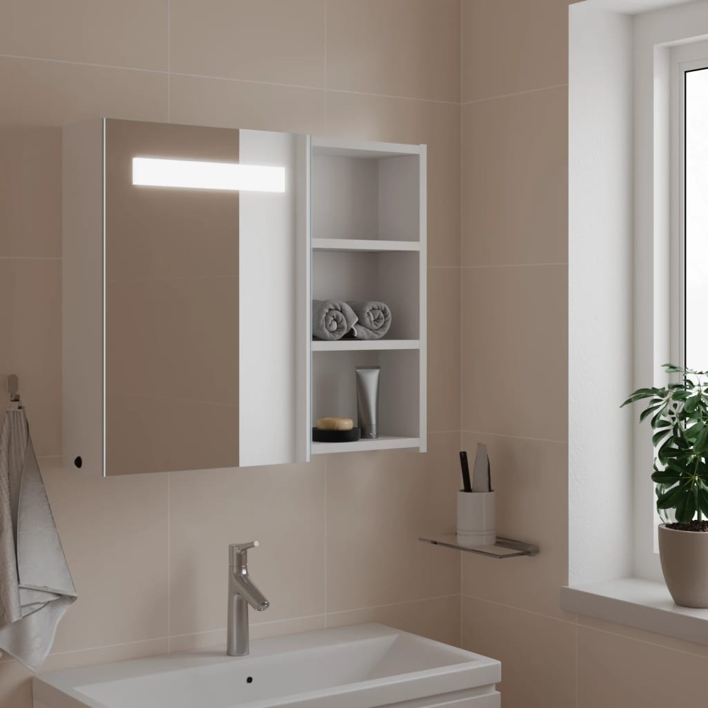 Mueble De Baño Con Espejo Y Luz Led