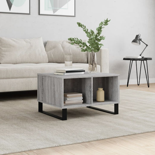 Mesa De Centro Madera Contrachapada 60X50X36,5 Cm