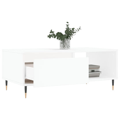 Mesa De Centro Madera Contrachapada 90X50X36,5 Cm