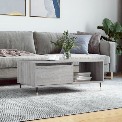 Mesa De Centro Madera Contrachapada 90X50X36,5 Cm