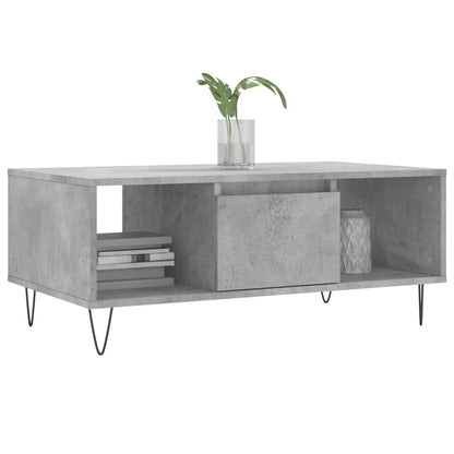 Mesa De Centro Madera Contrachapada 90X50X36,5 Cm