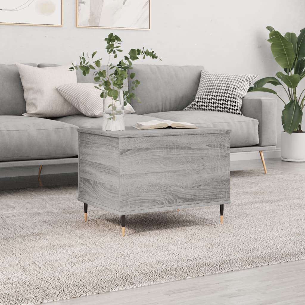Mesa De Centro Madera Contrachapada 60X44,5X45 Cm