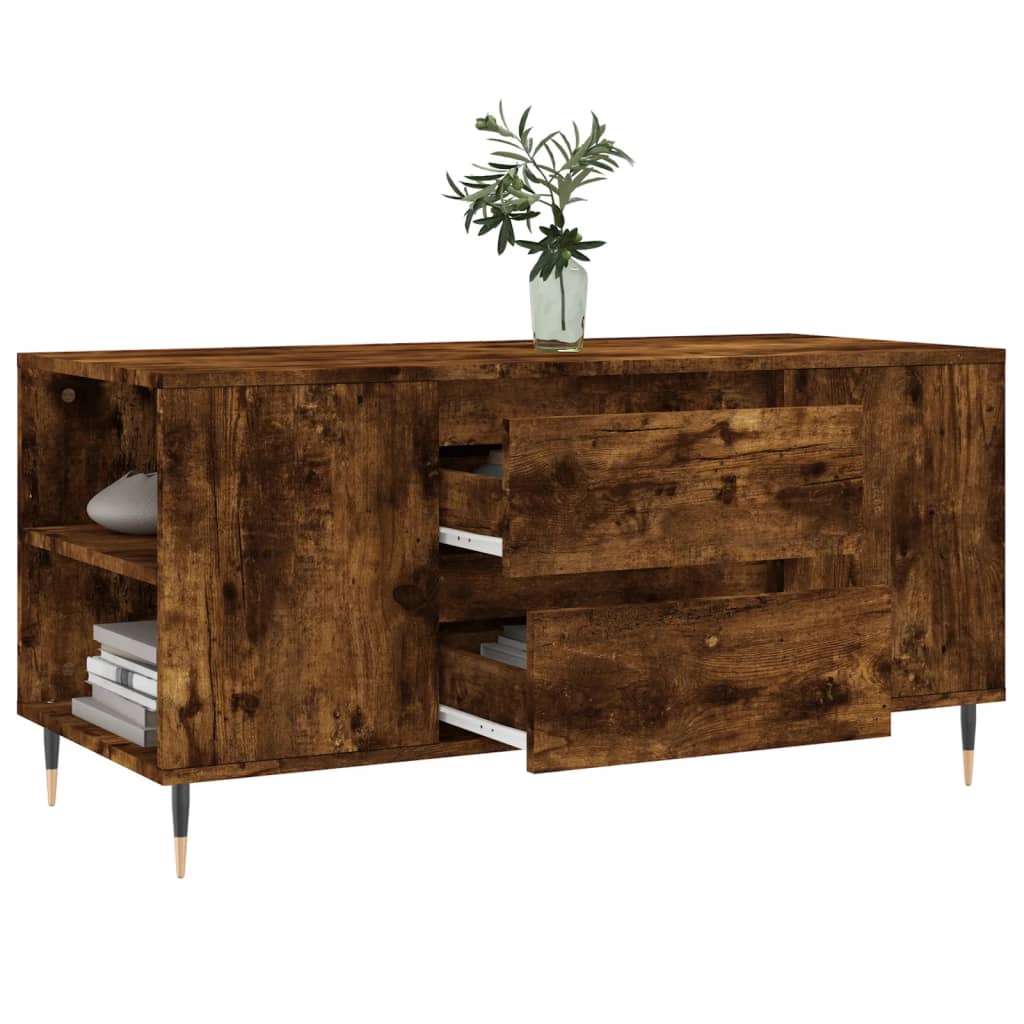 Mesa De Centro Madera Ingeniería 102X44,5X50 Cm