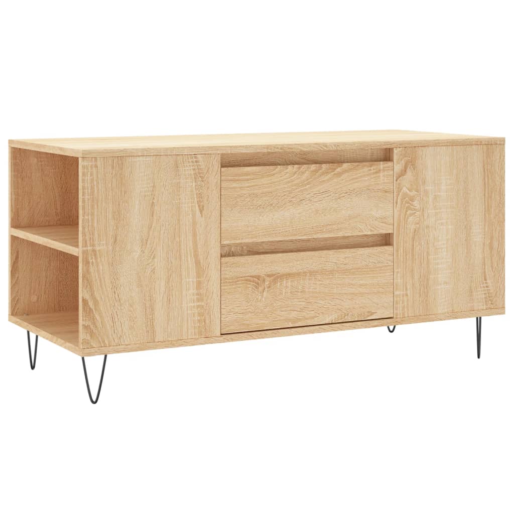 Mesa De Centro Madera De Ingeniería 102X44,5X50 Cm