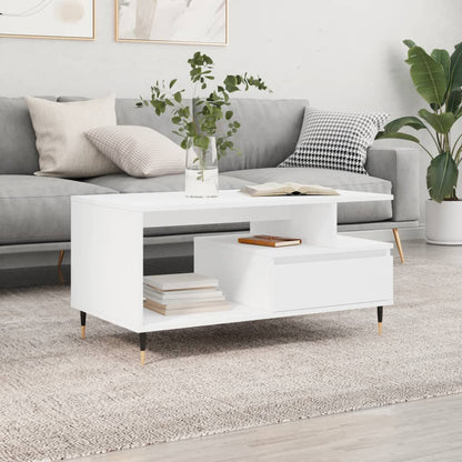 Mesa De Centro Madera Contrachapada 90X49X45 Cm