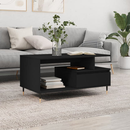 Mesa De Centro Madera Contrachapada 90X49X45 Cm