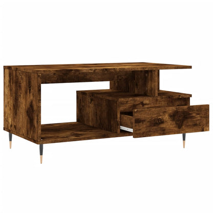 Mesa De Centro Madera Contrachapada 90X49X45 Cm
