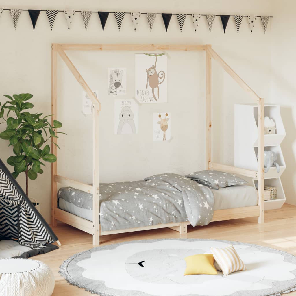 Estructura De Cama Para Niños Madera De Pino