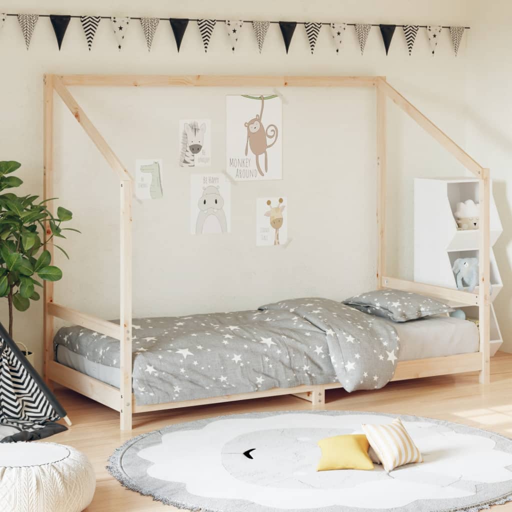 Estructura De Cama Para Niños Madera De Pino