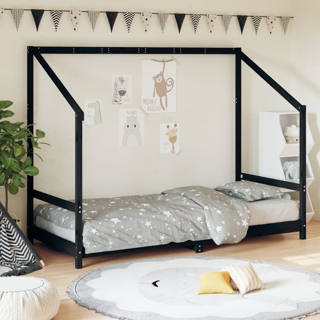Estructura De Cama Para Niños Madera De Pino